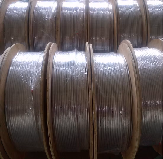 Standard ASTM ad alta resistenza 200/300/800 825 840 Serie N08825 N08800 2.4858 1.4876 Tubo saldato in acciaio inossidabile Tubo di riscaldamento elettrico Titanio
