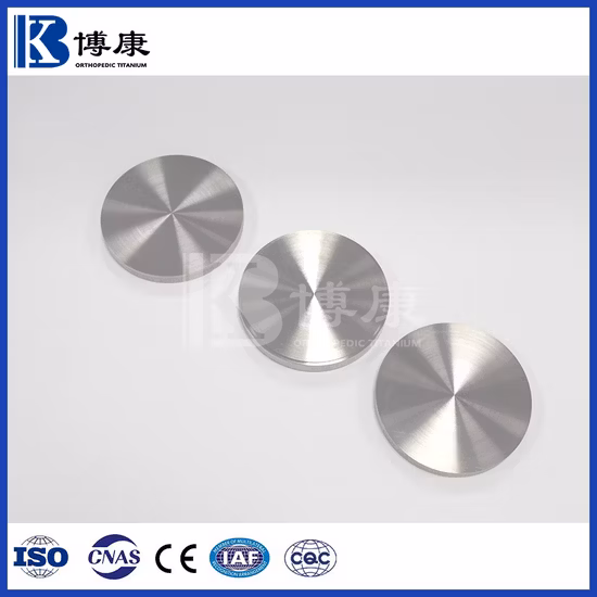 Disco in titanio dentale Gr4 della fresatrice a camma CAD dentale di produzione cinese